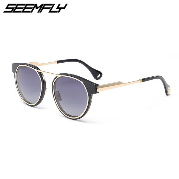seemfly luxury women men sunglasses retro metal round frame sun glasses male goggle oculos gafas de sol fashion uv400 shades new, White;black
seemfly luxury women men sunglasses retro metal round frame sun glasses male goggle oculos gafas de sol fashion uv400 shades new, White;black