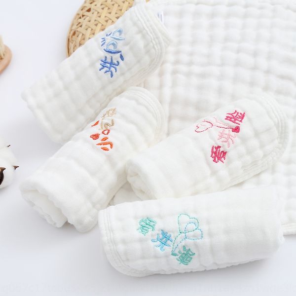 baby saliva square pure cotton gauze newborn saliva baby wash towel 6-layer gauze edge embroidered square towel
baby saliva square pure cotton gauze newborn saliva baby wash towel 6-layer gauze edge embroidered square towel