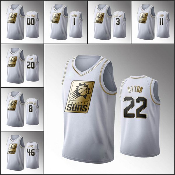 phoenix suns men devin booker kelly oubre jr. deandre ayton dario saric ricky rubio white nba 2020 golden edition custom jersey, Black
phoenix suns men devin booker kelly oubre jr. deandre ayton dario saric ricky rubio white nba 2020 golden edition custom jersey, Black