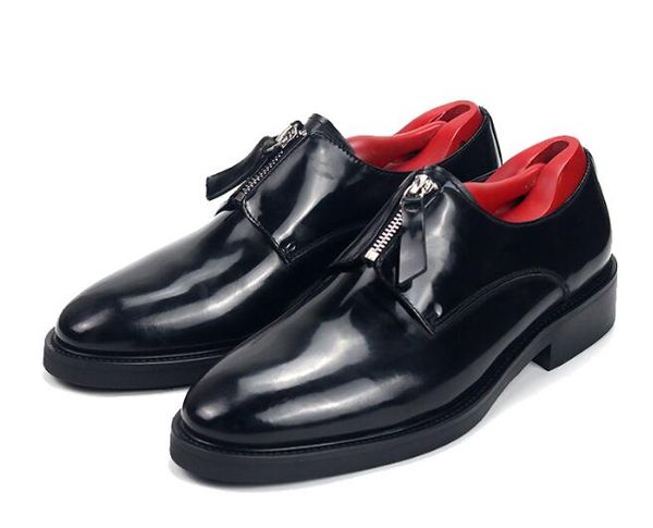high classics shoes for men zipper handmade genuine leather black business shoes men
high classics shoes for men zipper handmade genuine leather black business shoes men