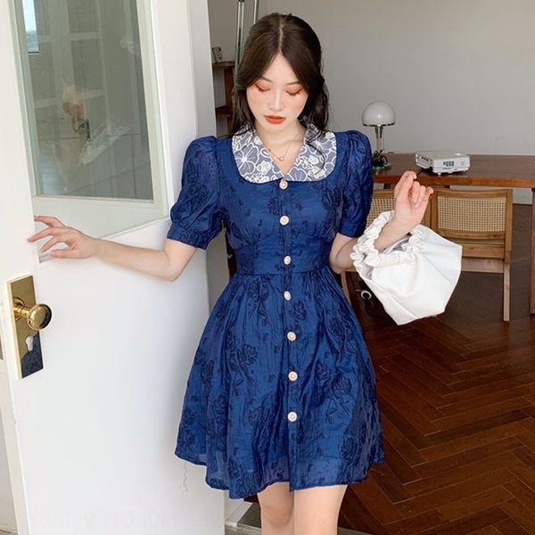 2020 summer french temperament hepburn style collar single-breasted bubble doll doll sleeve waist slimming dress for women, Black;gray
2020 summer french temperament hepburn style collar single-breasted bubble doll doll sleeve waist slimming dress for women, Black;gray