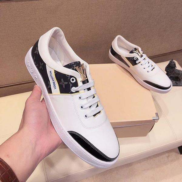 2020d luxury design fashion printed leather rubber sole sneakers all-match breathable mens casual shoes mens banquet shoes size: 38-45, Black
2020d luxury design fashion printed leather rubber sole sneakers all-match breathable mens casual shoes mens banquet shoes size: 38-45, Black