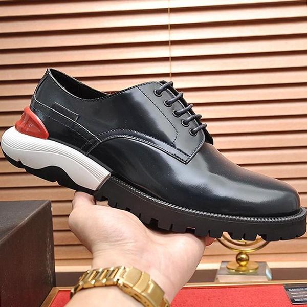 2020 new arrival men 's shoes luxury autumn and winter formal wedding office design round toe thick sole shoes fashion lace up derby s, Black
2020 new arrival men 's shoes luxury autumn and winter formal wedding office design round toe thick sole shoes fashion lace up derby s, Black