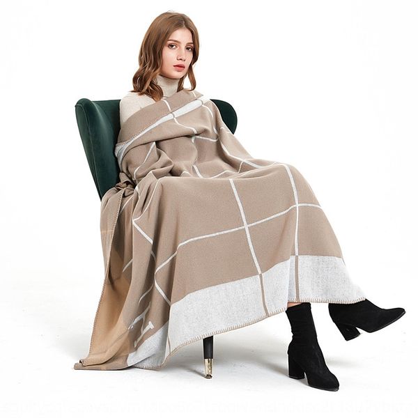 small air conditioning shawl age same h big shawl thickened cashmere air conditioning blanket travel mat blanket, Blue;gray
small air conditioning shawl age same h big shawl thickened cashmere air conditioning blanket travel mat blanket, Blue;gray