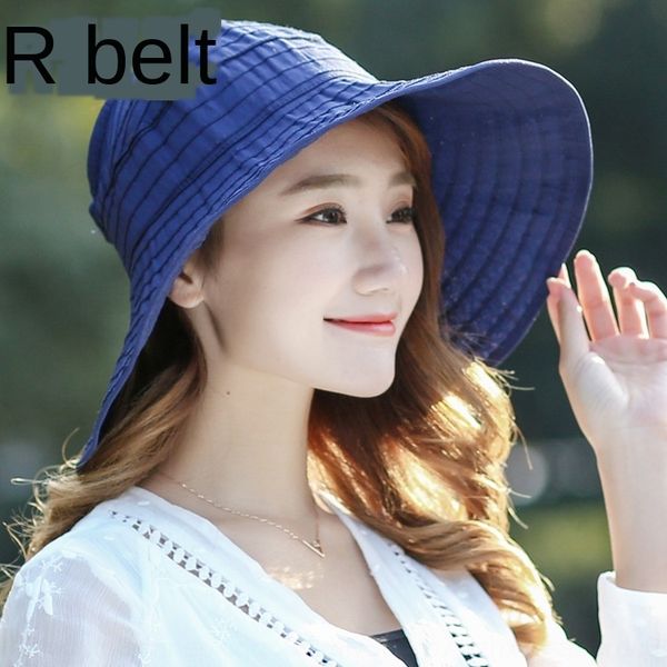 women's korean foldable anti-uv da yan ess friendly ls beach hat sun sunscreen cool hat, Blue;gray
women's korean foldable anti-uv da yan ess friendly ls beach hat sun sunscreen cool hat, Blue;gray