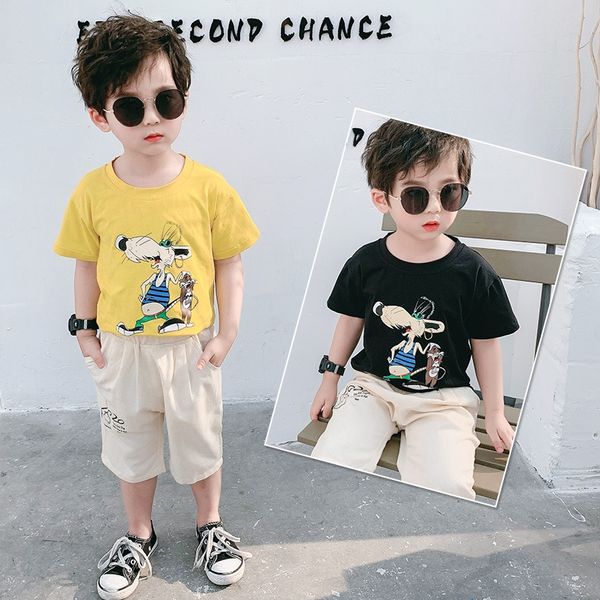 boy's suit summer t-shirt 2020 new cartoon pure cotton short sleeve t-shirt for children fashion casual two-piece suit fashion
boy's suit summer t-shirt 2020 new cartoon pure cotton short sleeve t-shirt for children fashion casual two-piece suit fashion