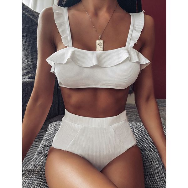 2020 sexy сборки высокой талией бикини купальники женщин купальник push up бикини set solid купальный summer beach wear купальный костюм, White;black
2020 sexy сборки высокой талией бикини купальники женщин купальник push up бикини set solid купальный summer beach wear купальный костюм, White;black