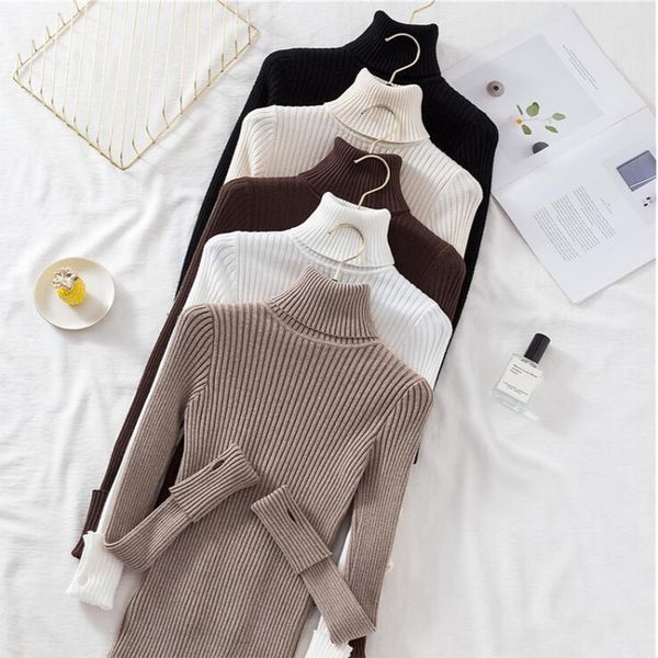 stretch women sweaters turtleneck pullovers soft primer shirt long sleeve korean slim-fit tight sweater 2020 autumn winter solid, White;black
stretch women sweaters turtleneck pullovers soft primer shirt long sleeve korean slim-fit tight sweater 2020 autumn winter solid, White;black