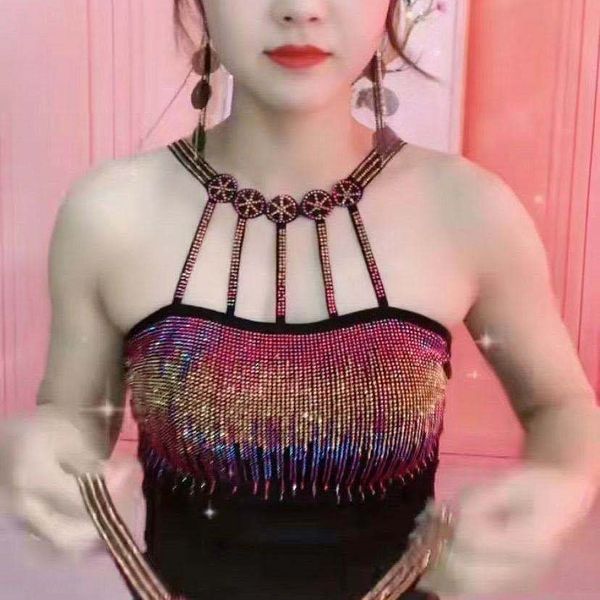 ocf8w live broadcast internet celebrity clavicle vest with sling sling vest diamond women's seamless high-elastic large size diamon, White
ocf8w live broadcast internet celebrity clavicle vest with sling sling vest diamond women's seamless high-elastic large size diamon, White