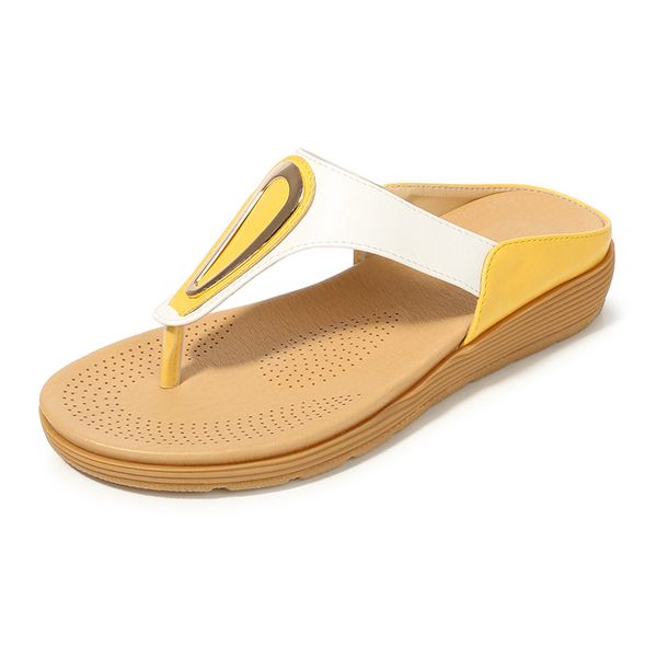 2020 summer slope with flip-flops ribbon slippers bohemian flower beach casual fashion ladies flip flops womens flat shoes, Black
2020 summer slope with flip-flops ribbon slippers bohemian flower beach casual fashion ladies flip flops womens flat shoes, Black