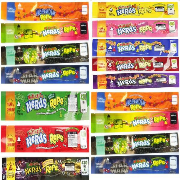 2020 empty medicated nerds rope packing bags 4 14 styles option polyester foil food package nerdsrope gummy candy bag smell proof from eaeee
2020 empty medicated nerds rope packing bags 4 14 styles option polyester foil food package nerdsrope gummy candy bag smell proof from eaeee