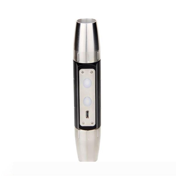 brelong led flashlight uv light four light source white, yellow, product identification silver
brelong led flashlight uv light four light source white, yellow, product identification silver