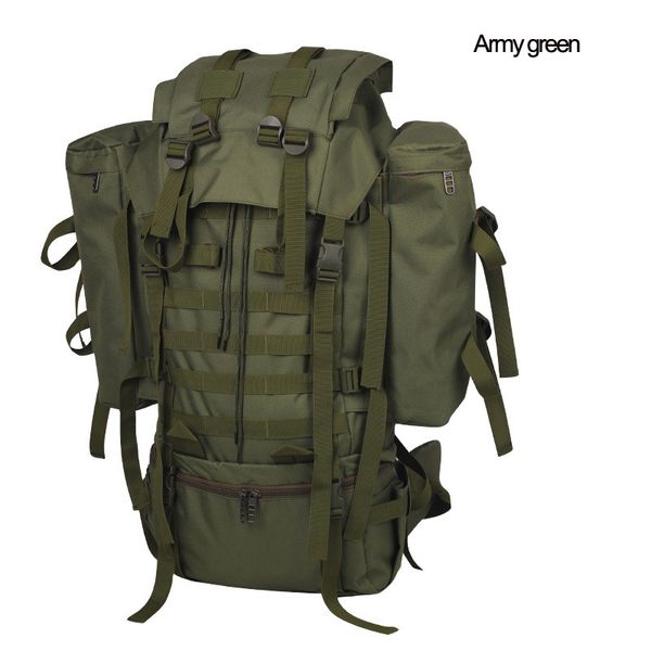 80l large capacity tactical camouflage backpack hiking rucksack multi-pocket men army bag with a waterproof cover
80l large capacity tactical camouflage backpack hiking rucksack multi-pocket men army bag with a waterproof cover