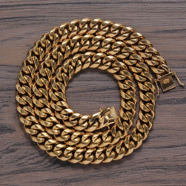 mens stainless steel chians necklace 14mm 18/20/24/30inch gold plated cuban chain necklace for men punk jewelry wholesale, Silver
mens stainless steel chians necklace 14mm 18/20/24/30inch gold plated cuban chain necklace for men punk jewelry wholesale, Silver