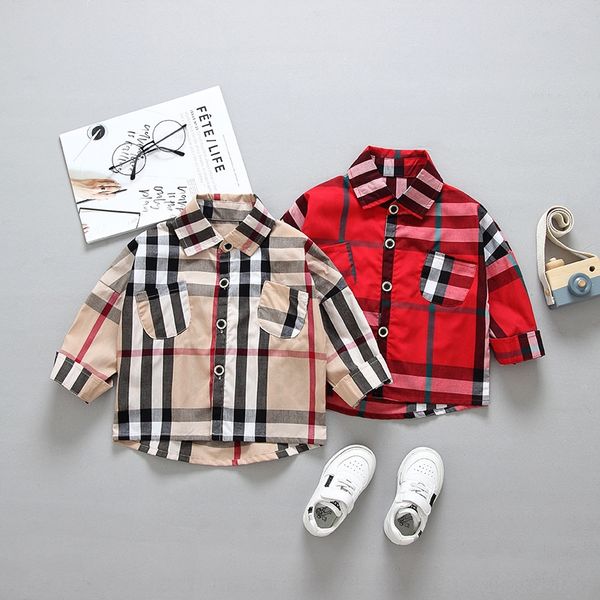 boys' plaid 2019 autumn children's clothing clothing children's cotton long sleeve shirt baby lapel shirt casual top, White;black
boys' plaid 2019 autumn children's clothing clothing children's cotton long sleeve shirt baby lapel shirt casual top, White;black