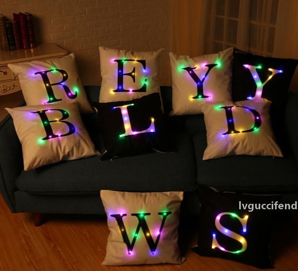 45cm*45cm, the latest trend of the led alphabet pillow case, sofa, chair, bed, living room, bedroom / delivery
45cm*45cm, the latest trend of the led alphabet pillow case, sofa, chair, bed, living room, bedroom / delivery