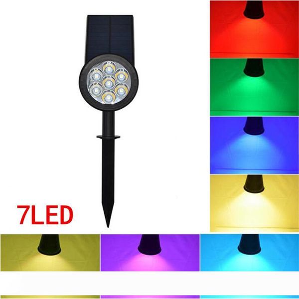 solar panel 7led spike spot light rgb spotlight landscape garden yard path lawn solar lamps outdoor grounding sun light
solar panel 7led spike spot light rgb spotlight landscape garden yard path lawn solar lamps outdoor grounding sun light