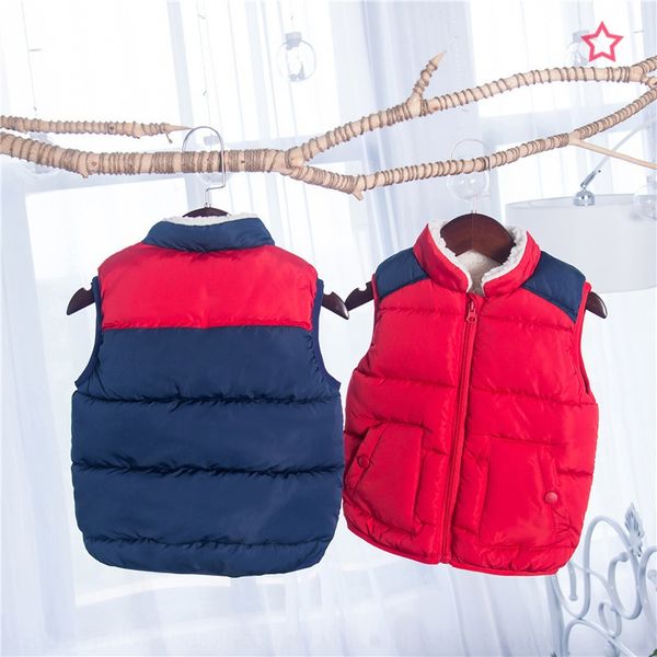 off-season children's down cotton lamb down autumn and winter baby warm cotton vest boys and girls fleece thickened warm vest, Camo
off-season children's down cotton lamb down autumn and winter baby warm cotton vest boys and girls fleece thickened warm vest, Camo