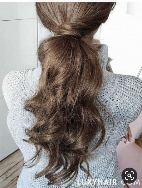 brown wavy ponytail hair extension wraps wet curly human hair pony tail hairpiece clip ins 140g 4colors, Black
brown wavy ponytail hair extension wraps wet curly human hair pony tail hairpiece clip ins 140g 4colors, Black