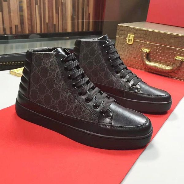 breathable mens high sneaker sports mens shoes fashion classic footwears lace -up casual luxury men shoes scarpe sportive da uom, Black
breathable mens high sneaker sports mens shoes fashion classic footwears lace -up casual luxury men shoes scarpe sportive da uom, Black