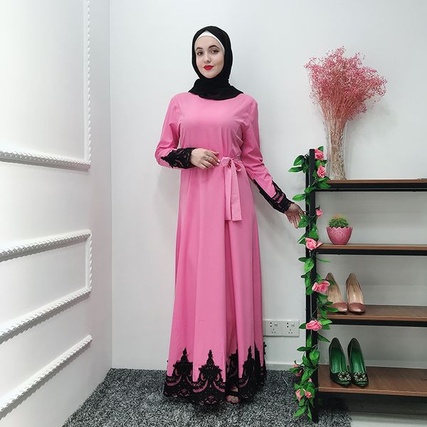 pink lace abaya robe dubai islamic muslim dress kaftans for women eid hijab dresses caftan ramadan robe femme musulmane longue
pink lace abaya robe dubai islamic muslim dress kaftans for women eid hijab dresses caftan ramadan robe femme musulmane longue