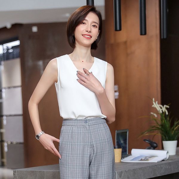 besvh korean professional women's dress 2019 summer new fashion v-neck sleeveless vest base shirt camisole vest all-match chiffon sling, Camo
besvh korean professional women's dress 2019 summer new fashion v-neck sleeveless vest base shirt camisole vest all-match chiffon sling, Camo
