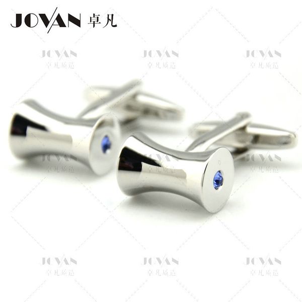 2020 korean simple double side blue diamond cufflinks selling men's shirt french cufflinks, Silver
2020 korean simple double side blue diamond cufflinks selling men's shirt french cufflinks, Silver