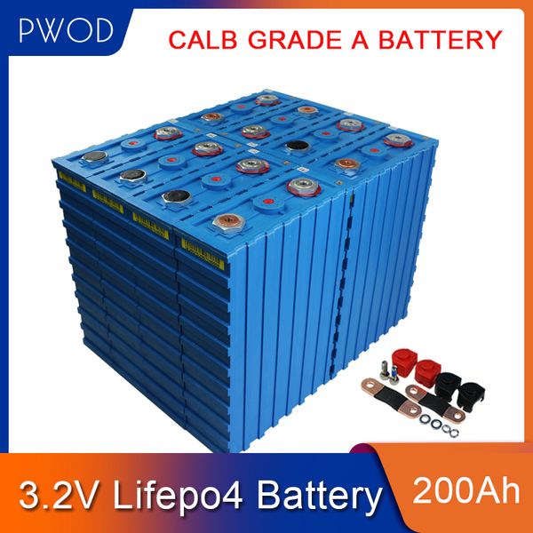 pwod 8pcs grade a calb 200ah 3.2v lithium lifepo4 cell batteries se200 plastic pack for solar rv ev 12v 24v eu us tax free
pwod 8pcs grade a calb 200ah 3.2v lithium lifepo4 cell batteries se200 plastic pack for solar rv ev 12v 24v eu us tax free