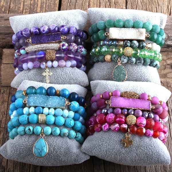 rh fashion designer boho beaded bracelet natural stone crystal 5pc bracelets sets for women jewelry gift, Black
rh fashion designer boho beaded bracelet natural stone crystal 5pc bracelets sets for women jewelry gift, Black