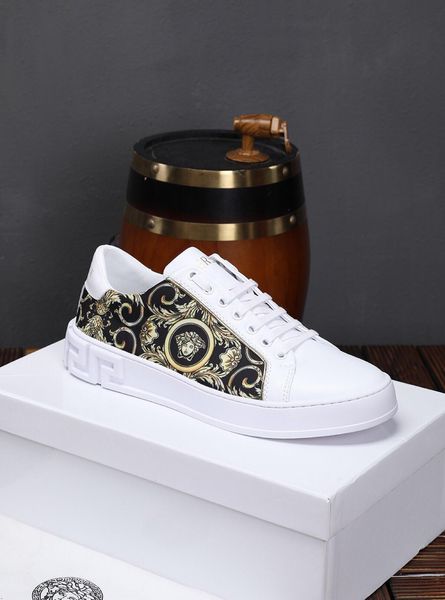 2019j luxury men's trend casual shoes, leather wild sports shoes, lace-up shoes, original packaging delivery 38-45, Black
2019j luxury men's trend casual shoes, leather wild sports shoes, lace-up shoes, original packaging delivery 38-45, Black