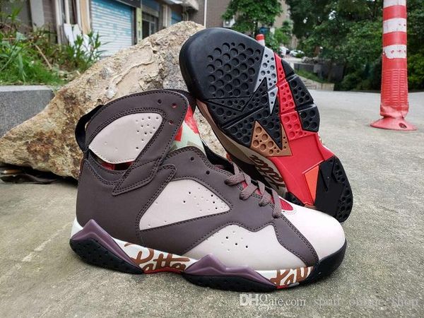 patta x 7 og sp mens basketball shoes tough red-velvet brown crimson at3375-200 shimmer 7s outdoor sports sneakers with box size7~13, White;red
patta x 7 og sp mens basketball shoes tough red-velvet brown crimson at3375-200 shimmer 7s outdoor sports sneakers with box size7~13, White;red