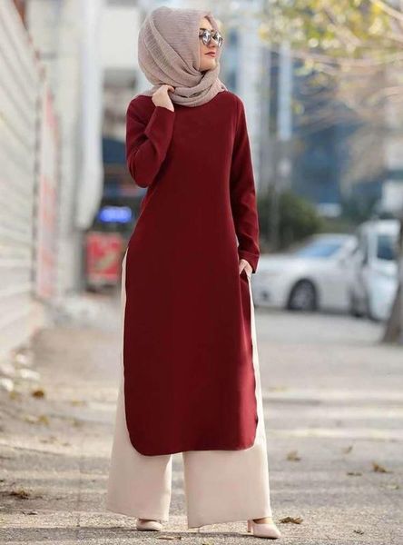turkish islamic malaysia solid muslim dress long sleeve dress women middle east split robe musulmane kaftan dubai clothing, Black;gray
turkish islamic malaysia solid muslim dress long sleeve dress women middle east split robe musulmane kaftan dubai clothing, Black;gray