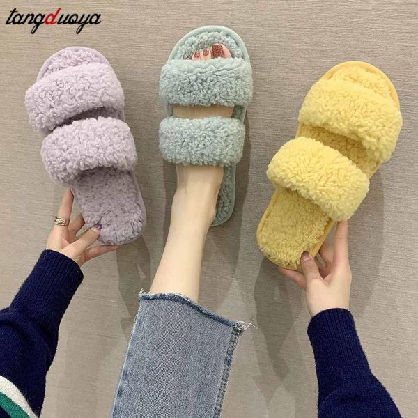 slippers winter fluffy ladies fur women plush flip flop pink slides indoor home warm woman shoes, Black
slippers winter fluffy ladies fur women plush flip flop pink slides indoor home warm woman shoes, Black