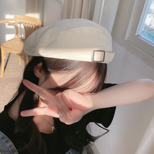 beret women's thin beret octagonal all-match solid color octagonal hat internet celebrity ins british artist hat, Blue;gray
beret women's thin beret octagonal all-match solid color octagonal hat internet celebrity ins british artist hat, Blue;gray