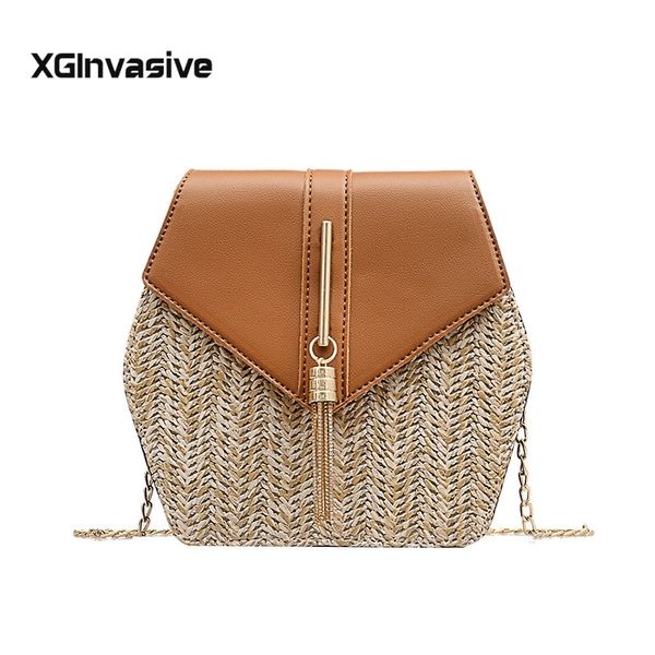 hexagon style straw+leather shoulder bag women summer rattan bag handmade woven beach circle bohemia fashion chain crossbody bag
hexagon style straw+leather shoulder bag women summer rattan bag handmade woven beach circle bohemia fashion chain crossbody bag