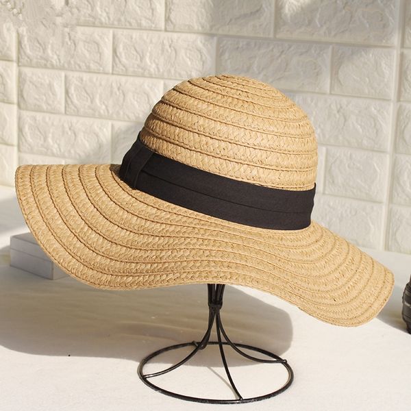 2019 summer straw sun children's pull braid big side women's big edge straw beach hat sunshade sun protection hat, Blue;gray
2019 summer straw sun children's pull braid big side women's big edge straw beach hat sunshade sun protection hat, Blue;gray
