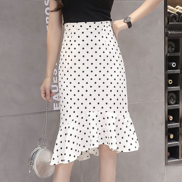 wqr7b polka dot chiffon a- line dress mermaid fishtail skirt fishtail skirt 2020 summer new women's high waist slim hip mid-length a- l, Black
wqr7b polka dot chiffon a- line dress mermaid fishtail skirt fishtail skirt 2020 summer new women's high waist slim hip mid-length a- l, Black