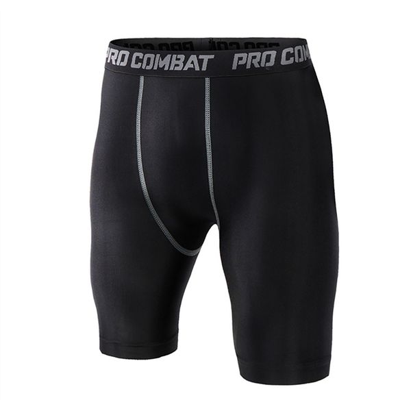 sports shorts elastic waist compression slim short pants breathable trousers fitness gym tights men sportswear, Black;blue
sports shorts elastic waist compression slim short pants breathable trousers fitness gym tights men sportswear, Black;blue