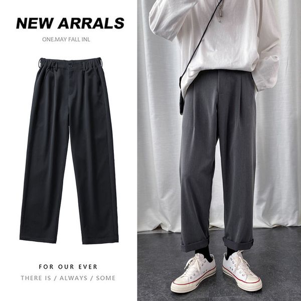 dress pants men fashion solid color business casual pants men social streetwear wild loose suit mens trousers m-5xl, White;black
dress pants men fashion solid color business casual pants men social streetwear wild loose suit mens trousers m-5xl, White;black