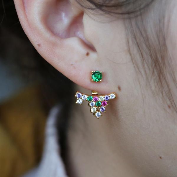 brincos colorful rhinestone party earring geometric triangle & dot earrings for women fashion accessory minimal jewelry, Golden
brincos colorful rhinestone party earring geometric triangle & dot earrings for women fashion accessory minimal jewelry, Golden