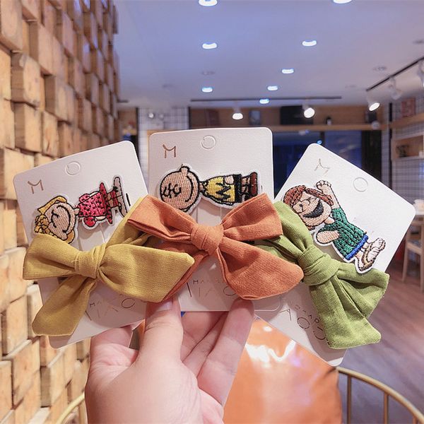new korean personality cute cartoon embroidery fabric bow duckbill clip fashion sweet girl children's hairpins hair accessories, Slivery;white
new korean personality cute cartoon embroidery fabric bow duckbill clip fashion sweet girl children's hairpins hair accessories, Slivery;white