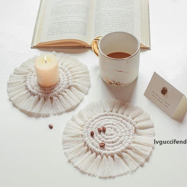 northern europe cup pad bohemia table mat pure handmade cotton braid non-slip insulation mats for kitchen wb1909
northern europe cup pad bohemia table mat pure handmade cotton braid non-slip insulation mats for kitchen wb1909