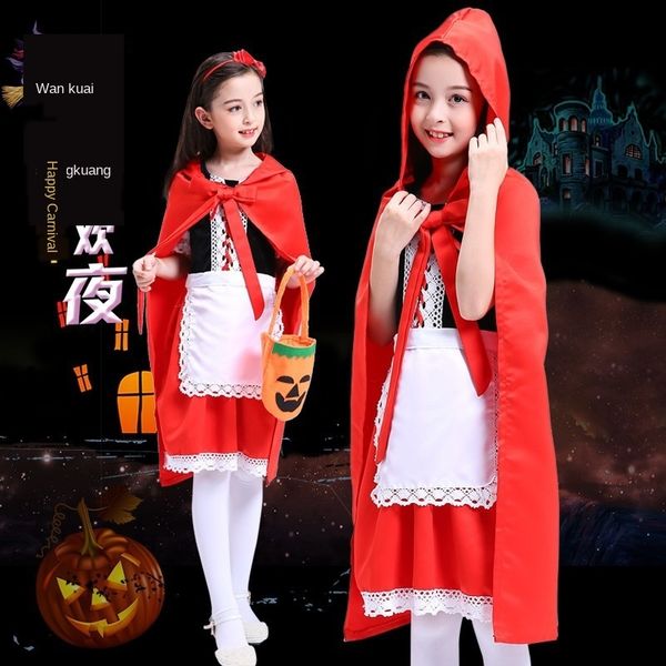 xtgnv new year's day cosplay clothing new masquerade ball costume girl's little red little red riding hood children's princes, Black;red
xtgnv new year's day cosplay clothing new masquerade ball costume girl's little red little red riding hood children's princes, Black;red
