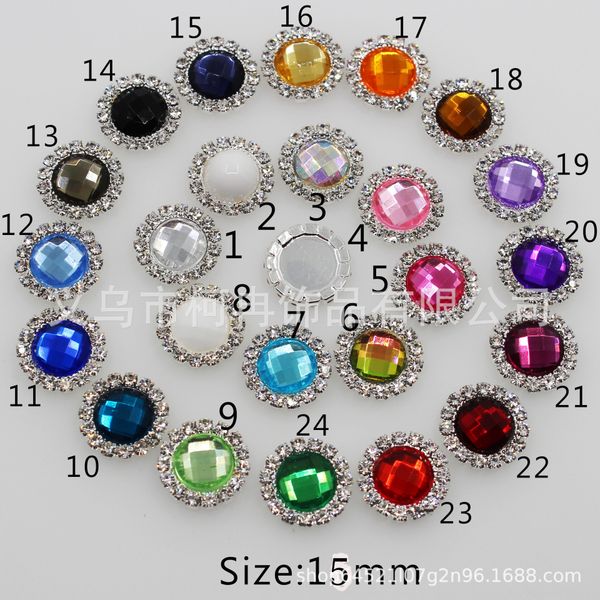 diy claw chain edge 15mm round clothing bow handmade diy accessories accessorieschildren's diamond buckle accessories, Slivery;white
diy claw chain edge 15mm round clothing bow handmade diy accessories accessorieschildren's diamond buckle accessories, Slivery;white