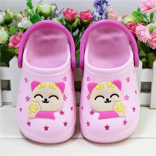 2019 sandals and slippers children's cartoon slippers lucky cat anti-skid hole shoes cute sandals, Black;red
2019 sandals and slippers children's cartoon slippers lucky cat anti-skid hole shoes cute sandals, Black;red
