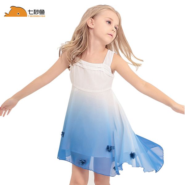 girl summer dress 2020 chiffon gradiente blue princess dress children clothes party dresses, Red;yellow
girl summer dress 2020 chiffon gradiente blue princess dress children clothes party dresses, Red;yellow