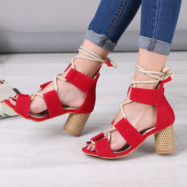 summer sandals women size 43 shoes red high heel sandal fashion pink shoes for women heel sandal gladiator high, Black
summer sandals women size 43 shoes red high heel sandal fashion pink shoes for women heel sandal gladiator high, Black