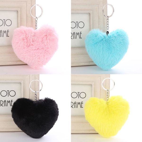 pompom fluffy heart shape car motorcycle keychain faux rabbit fur women car pendant key ring fashion jewelry soft lovely, Silver
pompom fluffy heart shape car motorcycle keychain faux rabbit fur women car pendant key ring fashion jewelry soft lovely, Silver