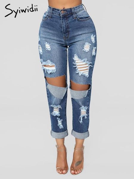 women's jeans woman mom pants for women clubwear full length hole hollow out bleached ripped boyfriend 2021, Blue
women's jeans woman mom pants for women clubwear full length hole hollow out bleached ripped boyfriend 2021, Blue
