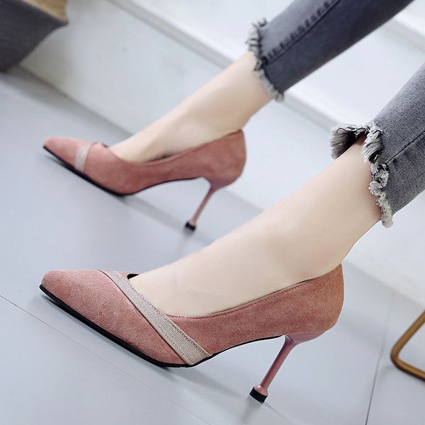women shoes pointed toe pumps patent leather dress high heels boat shoes wedding zapatos mujer femmes sandales, Black
women shoes pointed toe pumps patent leather dress high heels boat shoes wedding zapatos mujer femmes sandales, Black